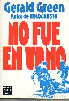 Libros: NO FUE EN VANO. - Foto 1