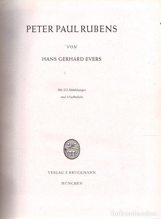 Libros: Peter Paul Rubens - Evers, Hans Gerhard - Foto 1
