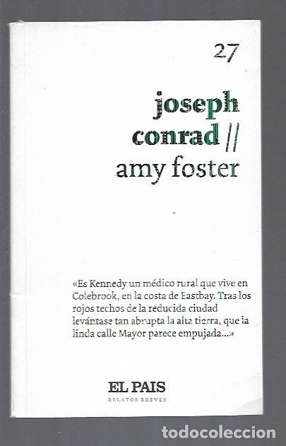 Libros: AMY FOSTER - CONRAD, JOSEPH - Foto 2