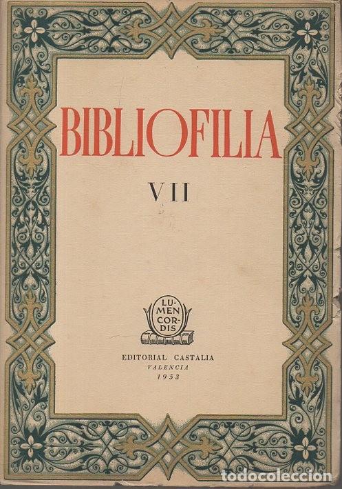 Libros: BIBLIOFILIA. VII. - REVISTA. - Foto 1