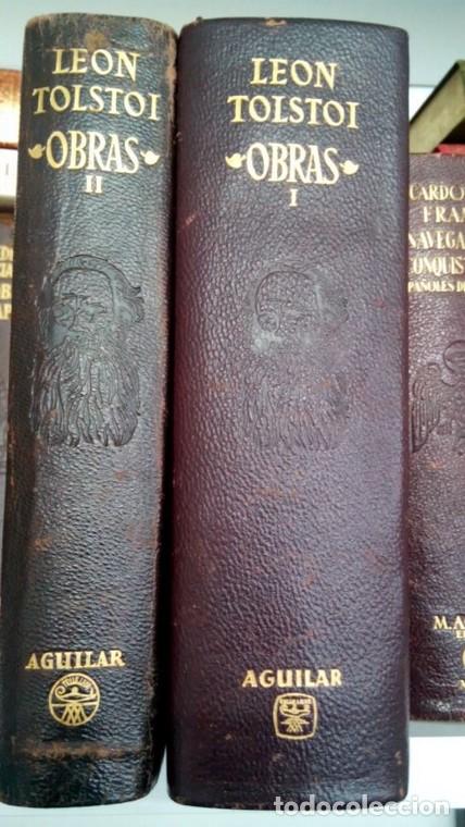 Libros: Le&oacute;n Tolstoi. Obras. Tomos I y II - Foto 1