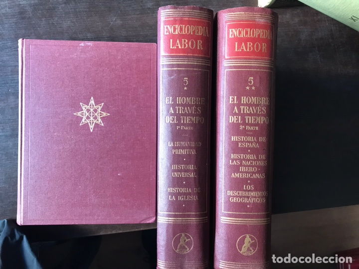 Libros: El hombre a trav&eacute;s del tiempo. Dos tomos. Labor - Foto 1