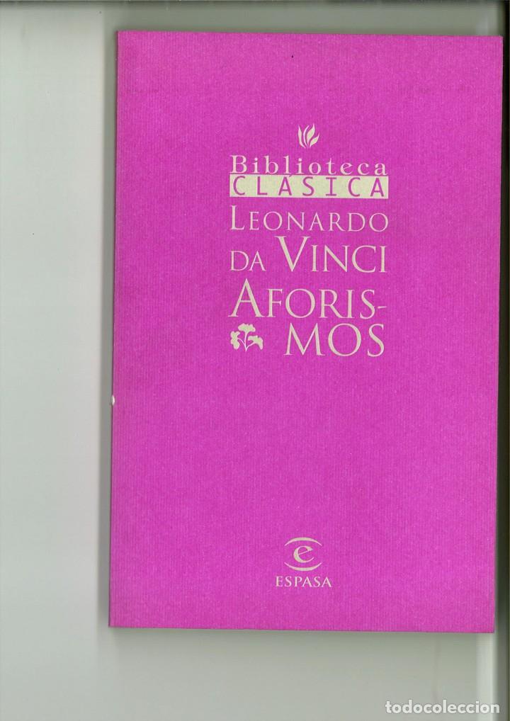 Libros: AFORISMOS. Leonardo da Vinci - Foto 1
