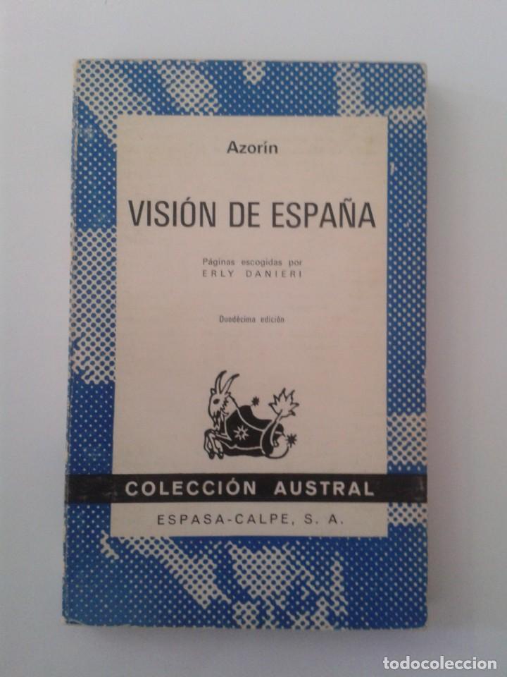 Libros: VISI&Oacute;N DE ESPA&Ntilde;A. AZOR&Iacute;N - Foto 1