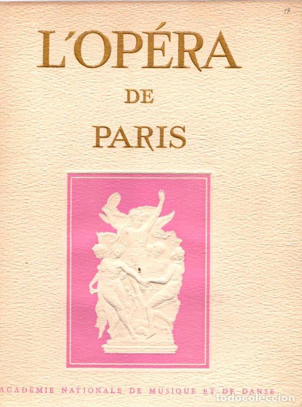 Libros: L'Op&eacute;ra de Paris, N&ordm; XVII - NO CONSTA AUTOR