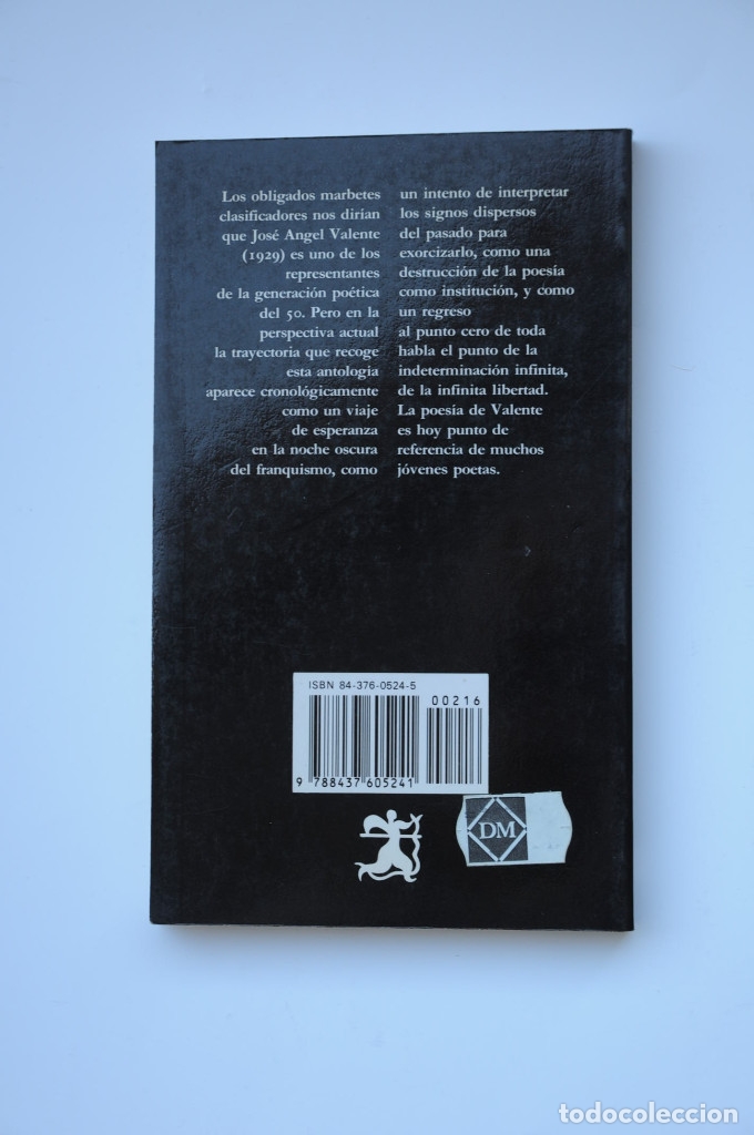 Libros: Entrada en materia - VALENTE, Jos&eacute; &Aacute;ngel - Foto 3