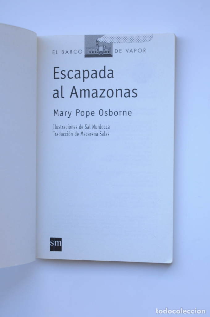 Libros: Escapada al Amazonas - OSBORNE, Mary Pope - Foto 2