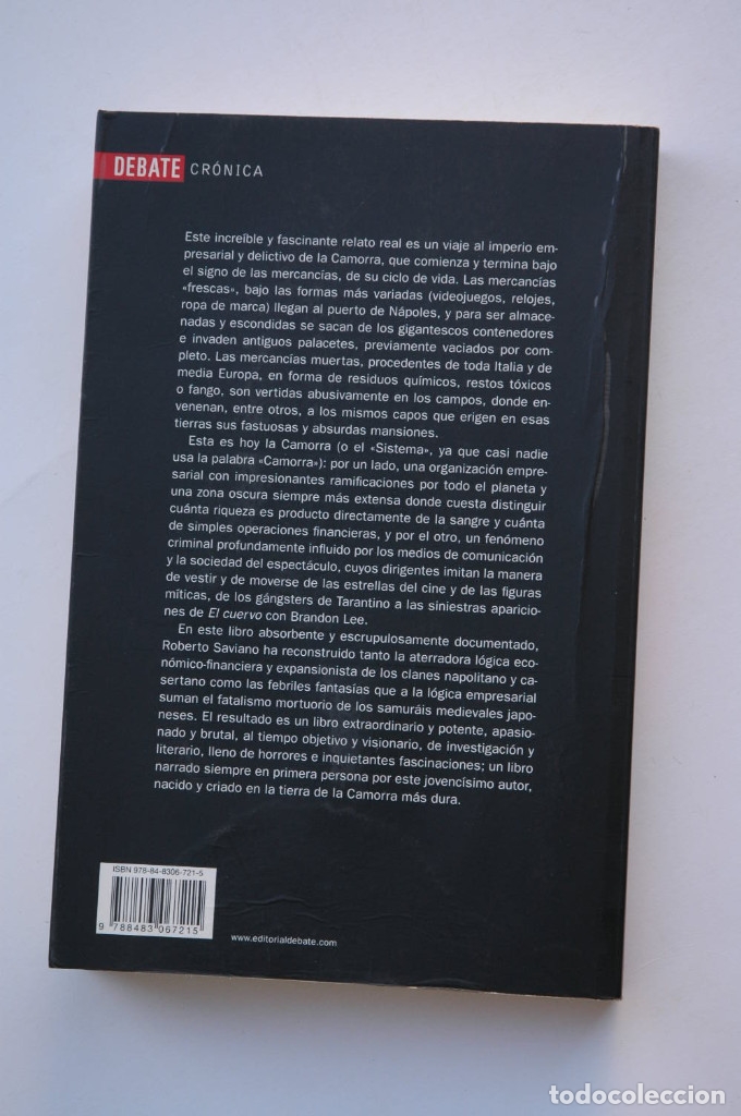 Libros: Gomorra - SAVIANO, Roberto - Foto 3