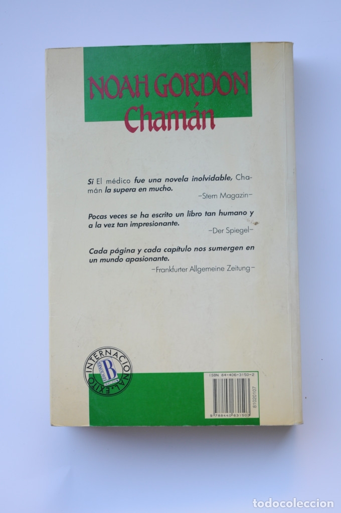 Libros: Cham&aacute;n - GORDON, Noah - Foto 3