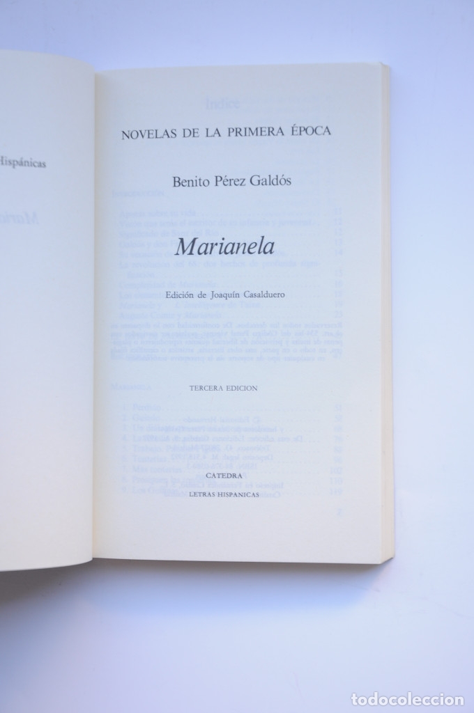 Libros: Marianela - P&Eacute;REZ GALD&Oacute;S, Benito - Foto 2