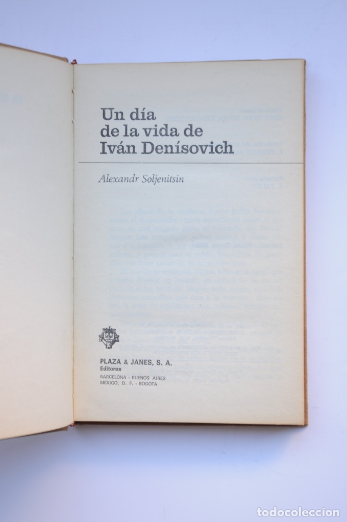 Libros: Un d&iacute;a de la vida de Ivan Denisovich - SOLZHENITSIN, Alexander - Foto 2