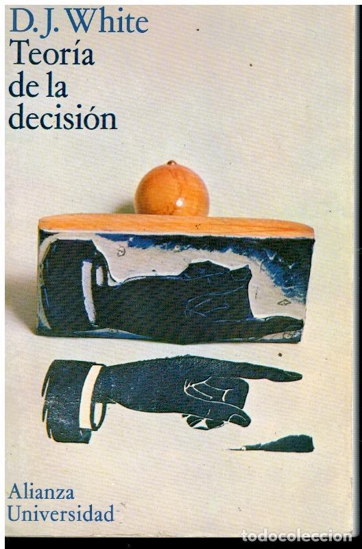 Libros: TEOR&Iacute;A DE LA DECISI&Oacute;N. Con sellos biblioteca. - Foto 1