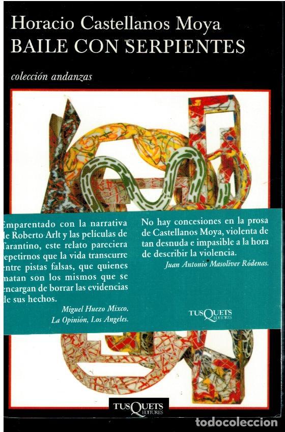 Libros: BAILE CON SERPIENTES. 1&ordf; edici&oacute;n mexicana. - Foto 1