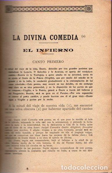 Libros: La divina comedia - Dante - Foto 1