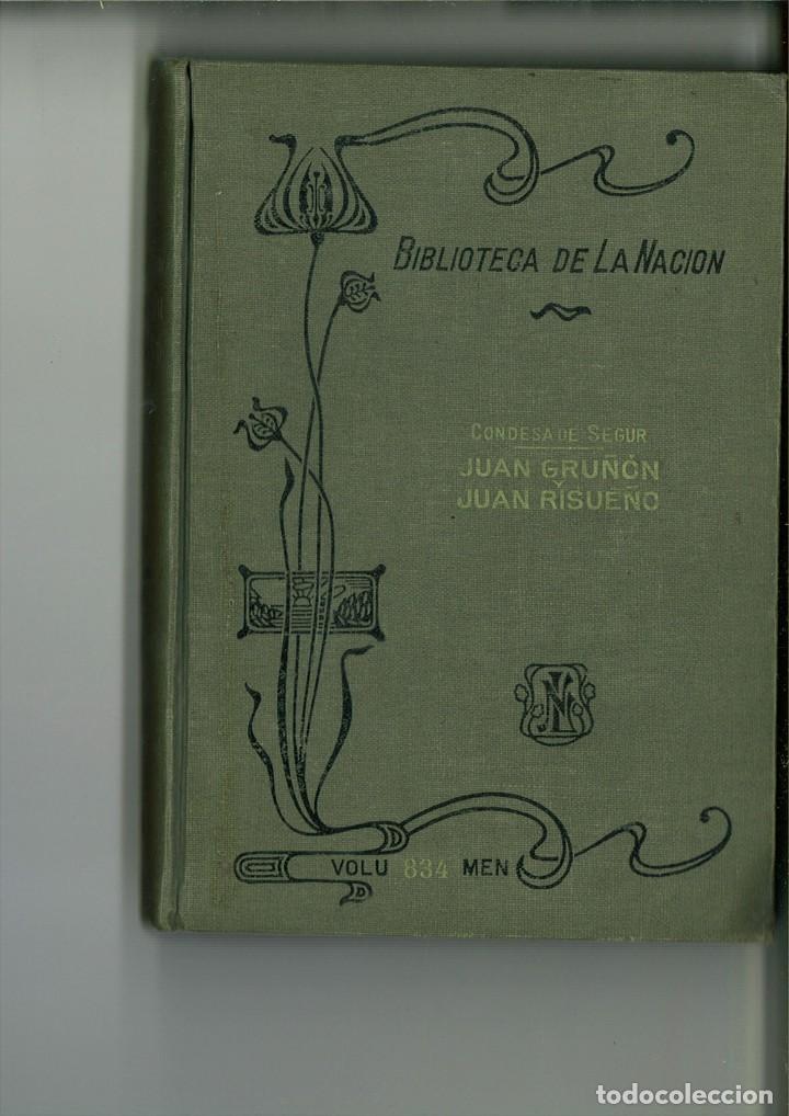 Libros: JUAN GRU&Ntilde;&Oacute;N Y JUAN RISUE&Ntilde;O. Condesa de Segur - Foto 1