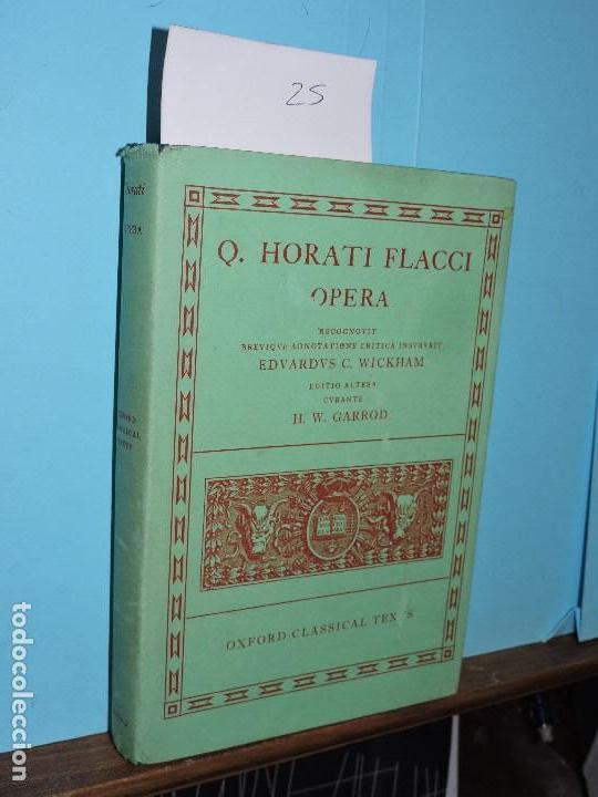 Libros: Q. Horati Flacci. Opera. London 1975 (en lat&iacute;n) - Foto 1