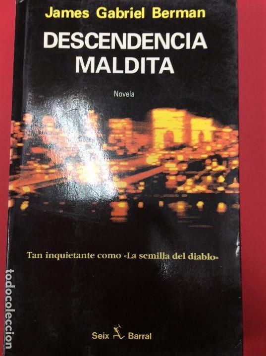 Libros: Descendencia maldita-James Gabriel Berman - Foto 1
