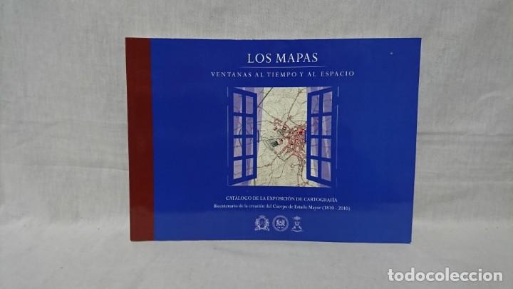 Libros: LOS MAPAS, VENTANAS AL TIEMPO Y EL ESPACIO, CAT&Aacute;LOGO - Foto 1
