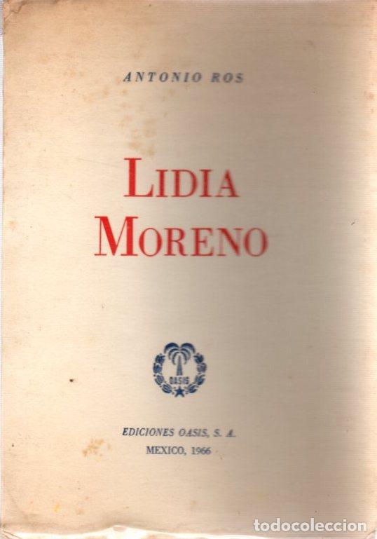 Libros: Lidia Moreno - Ros, Antonio - Foto 1