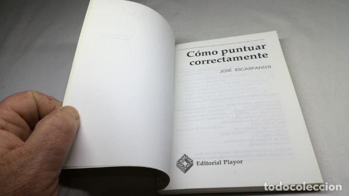 Libros: COMO PUNTUAR CORRECTAMENTE - JOSE ESCARPANTER - ORTOGRAFIA GRAMATICA - EDITORIAL PLAYOR - Foto 4