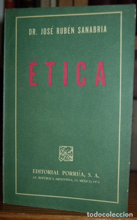 Libros: ETICA - SANABRIA, Jos&eacute; Rub&eacute;n - Foto 1