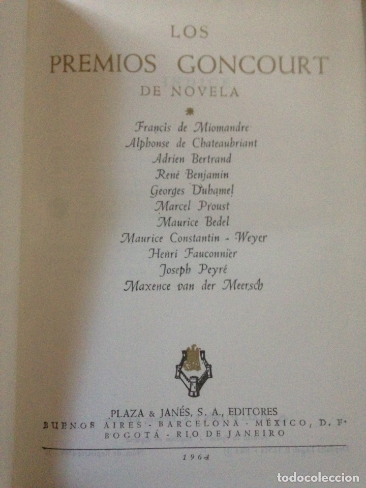 Libros: LOS PREMIOS GONCOURT - Foto 2