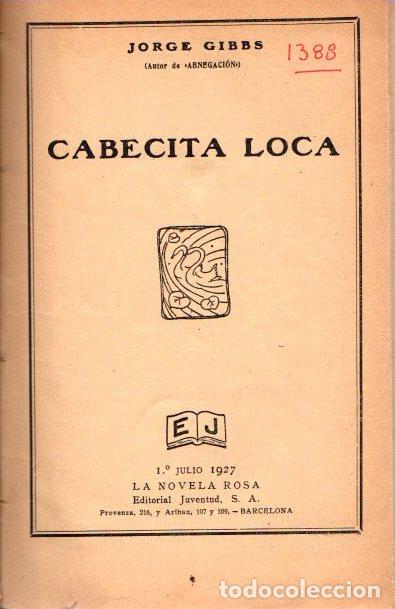 Libros: Cabecita loca - Gibbs, Jorge - Foto 1