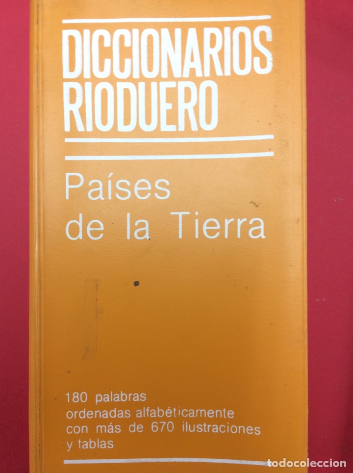 Libri di seconda mano: Diccionarios r&iacute;oduero, pa&iuml;ses de la tierra