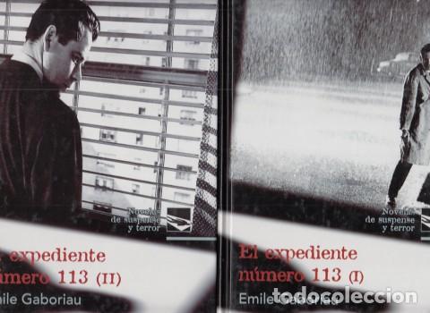 Libros: EL EXPEDIENTE N&Uacute;MERO 113. TOMOS I Y II - GABORIAU, EMILE - Foto 1