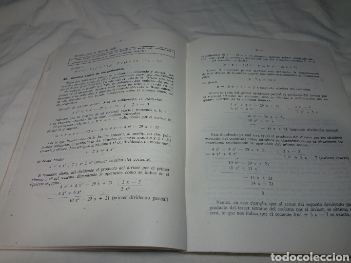 Libros: Matem&aacute;ticas, R. Garc&iacute;a Roca, 1959, Curso 3&deg; - Foto 3
