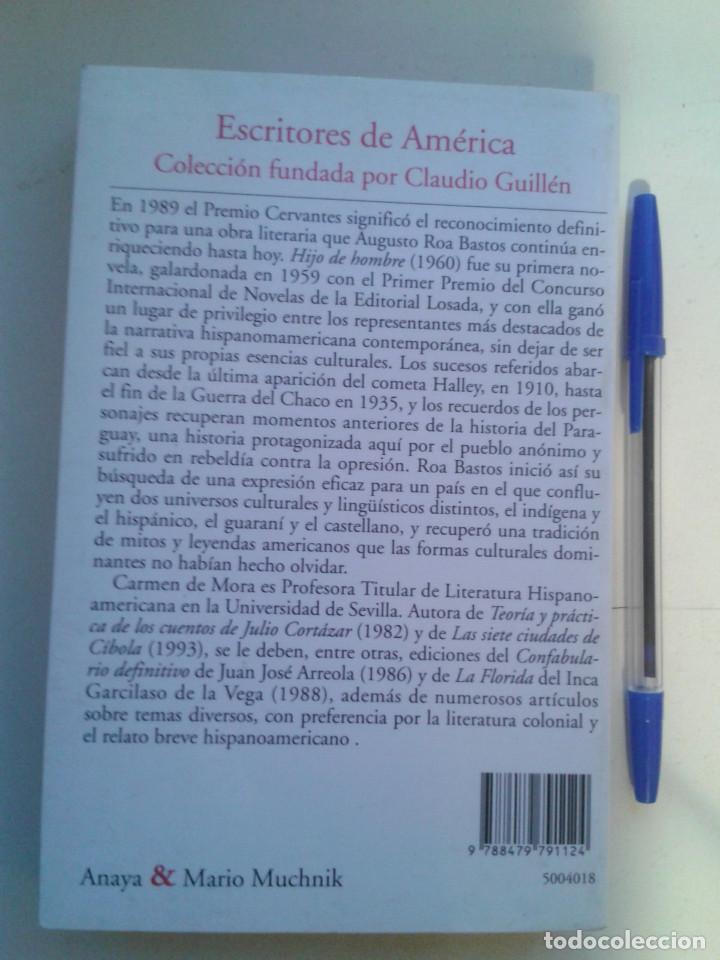 Libros: HIJO DE HOMBRE. AUGUSTO ROA BASTOS - Foto 2
