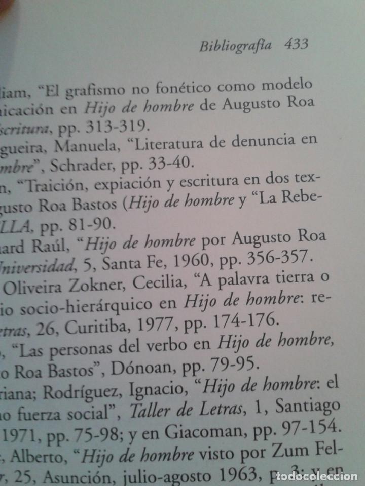 Libros: HIJO DE HOMBRE. AUGUSTO ROA BASTOS - Foto 6