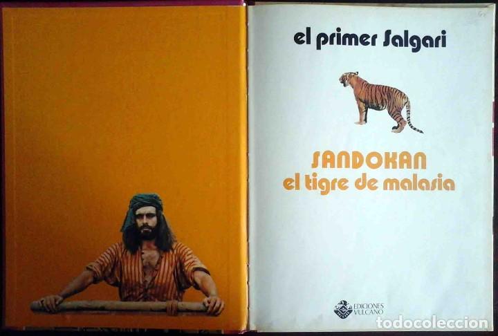 Libros: Sandokan El tigre de Malasia Ediciones Vulcano - Foto 2
