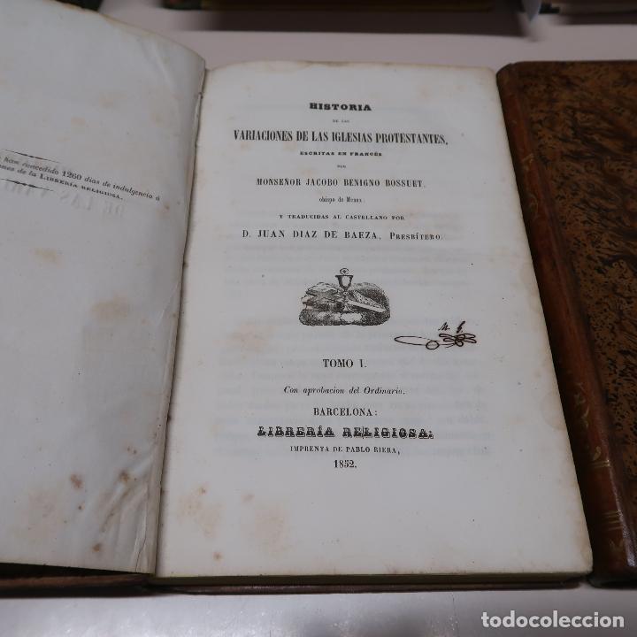 Libros: HISTORIA DE LAS VARIACIONES - BENIGNO BOSSUET, JACOBO - Foto 1