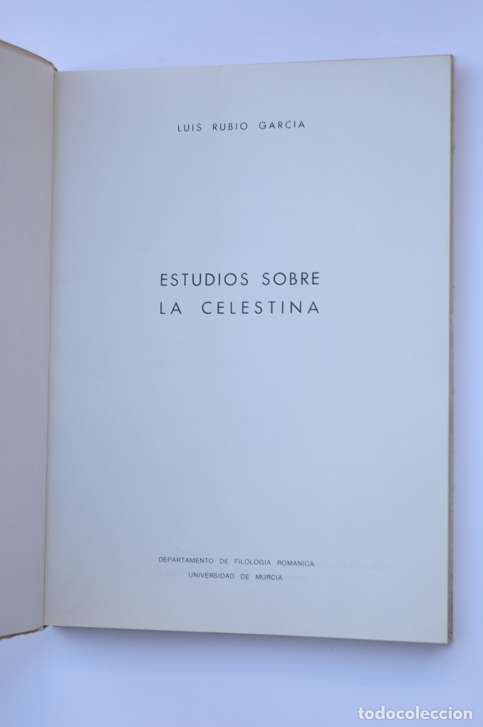 Libros: Estudios sobre La Celestina - RUBIO GARC&Iacute;A, Luis - Foto 3