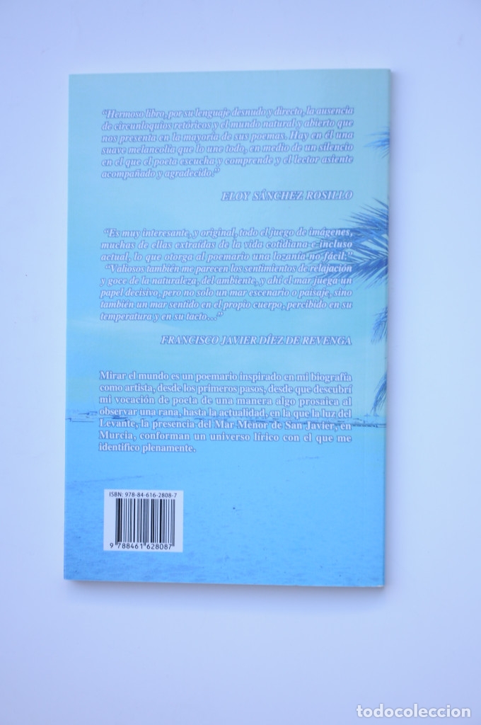 Libros: Mirar el mundo - MAR&Iacute;N CANO, Antonio Jos&eacute; - Foto 3