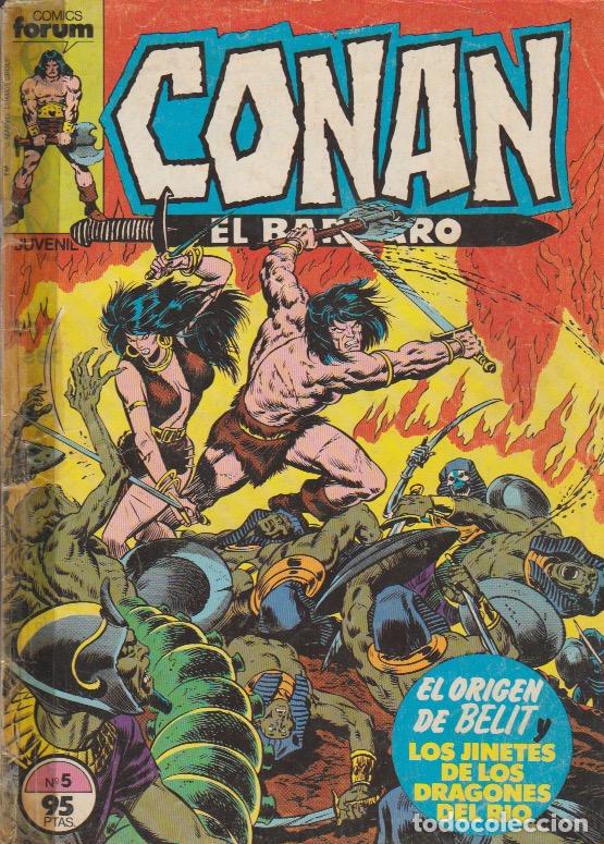 Libros: Conan El B&aacute;rbaro. Forum 1983. N&ordm; 5 - Foto 1