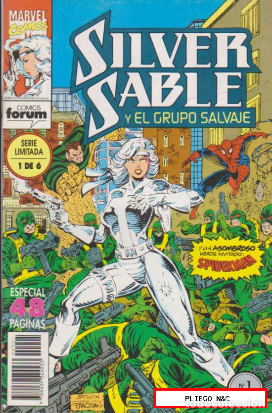 Libros: Silver Sabel. Forum 1993. Colecci&oacute;n completa (6 ejemplares) - Foto 1