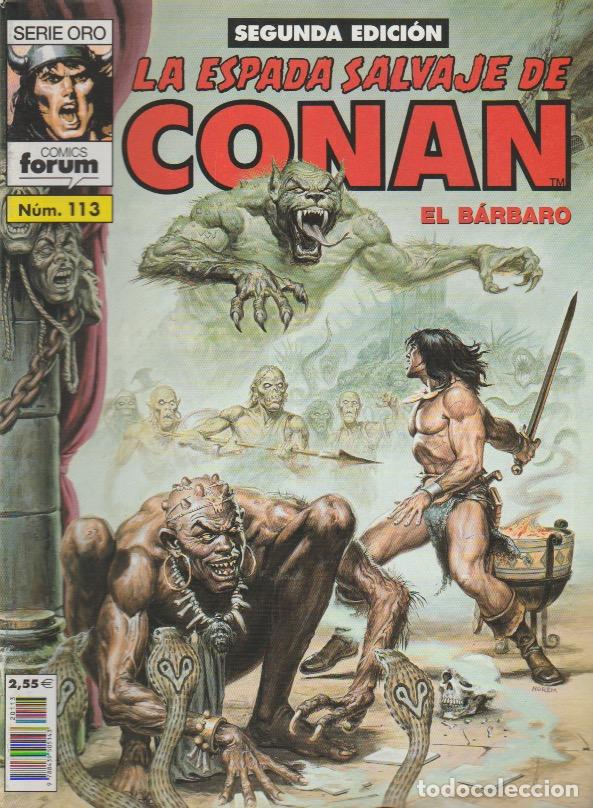Libros: La Espada Salvaje de Conan. Forum 1989 (2&ordf; Edici&oacute;n). N&ordm; 113 - Foto 1