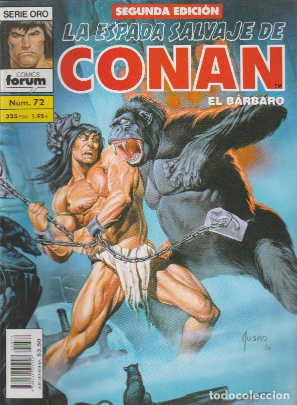 Libros: La Espada Salvaje de Conan. Forum 1989 (2&ordf; Edici&oacute;n). N&ordm; 72 - Foto 1