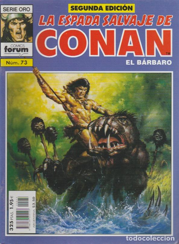 Libros: La Espada Salvaje de Conan. Forum 1989 (2&ordf; Edici&oacute;n). N&ordm; 73 - Foto 1