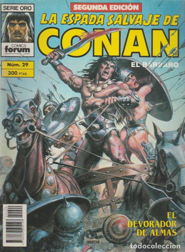 Libros: La Espada Salvaje de Conan. Forum 1989 (2&ordf; Edici&oacute;n). N&ordm; 29 - Foto 1