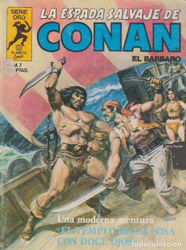 Libros: La Espada Salvaje de Conan. Forum 1982. N&ordm; 7 - Foto 1