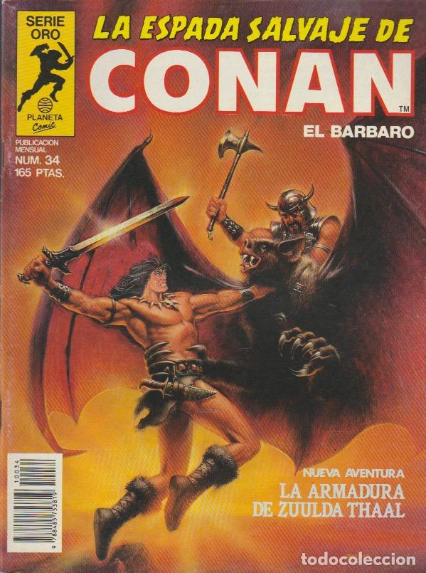 Libros: La Espada Salvaje de Conan. Forum 1982. N&ordm; 34 - Foto 1