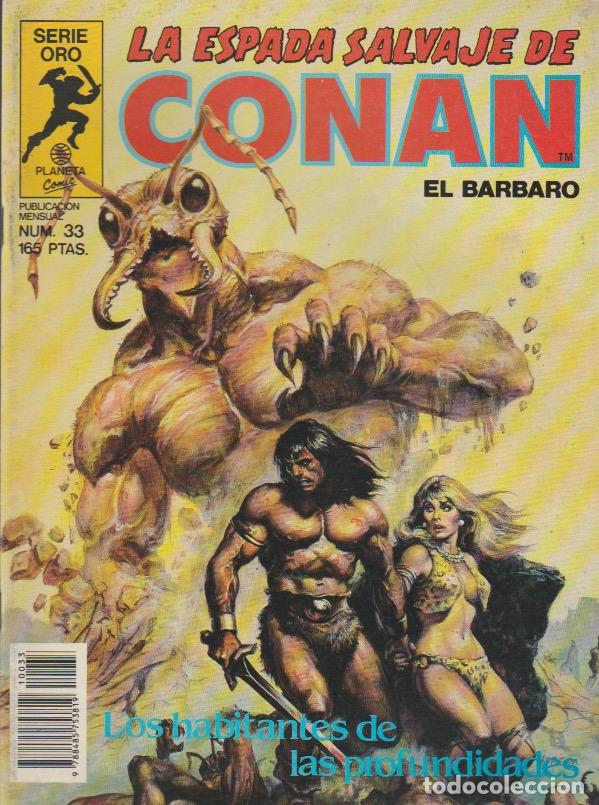 Libros: La Espada Salvaje de Conan. Forum 1982. N&ordm; 33 - Foto 1