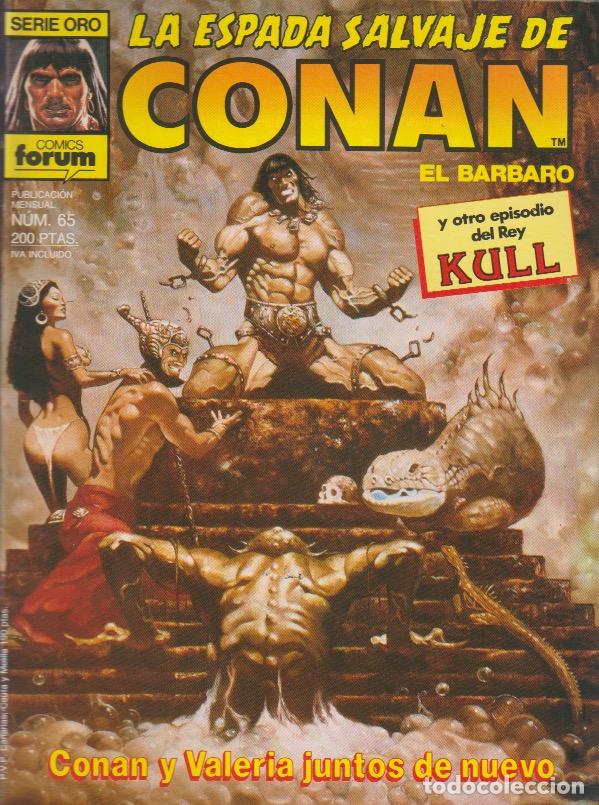Libros: La Espada Salvaje de Conan. Forum 1982. N&ordm; 65 - Foto 1