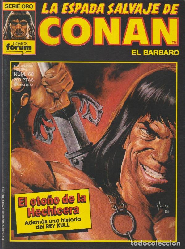 Libros: La Espada Salvaje de Conan. Forum 1982. N&ordm; 68 - Foto 1