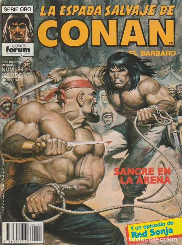 Libros: La Espada Salvaje de Conan. Forum 1982. N&ordm; 89 - Foto 1