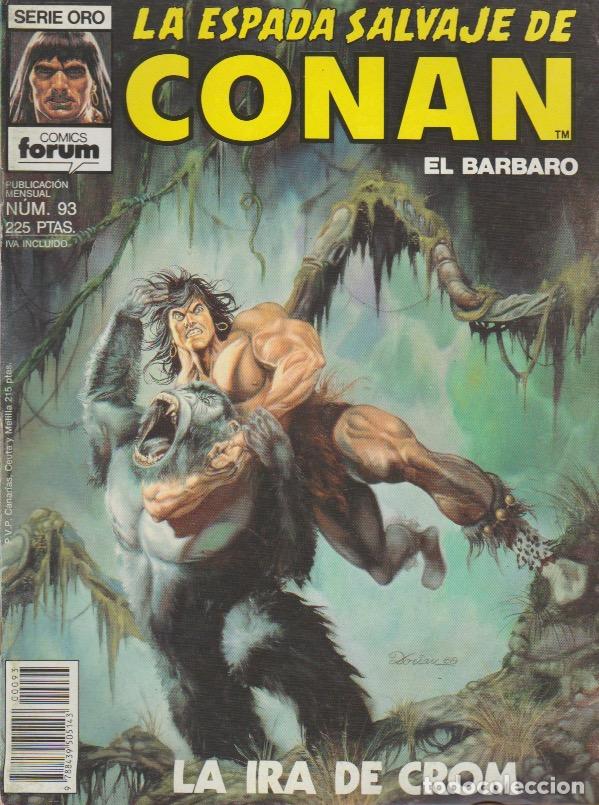 Libros: La Espada Salvaje de Conan. Forum 1982. N&ordm; 93 - Foto 1