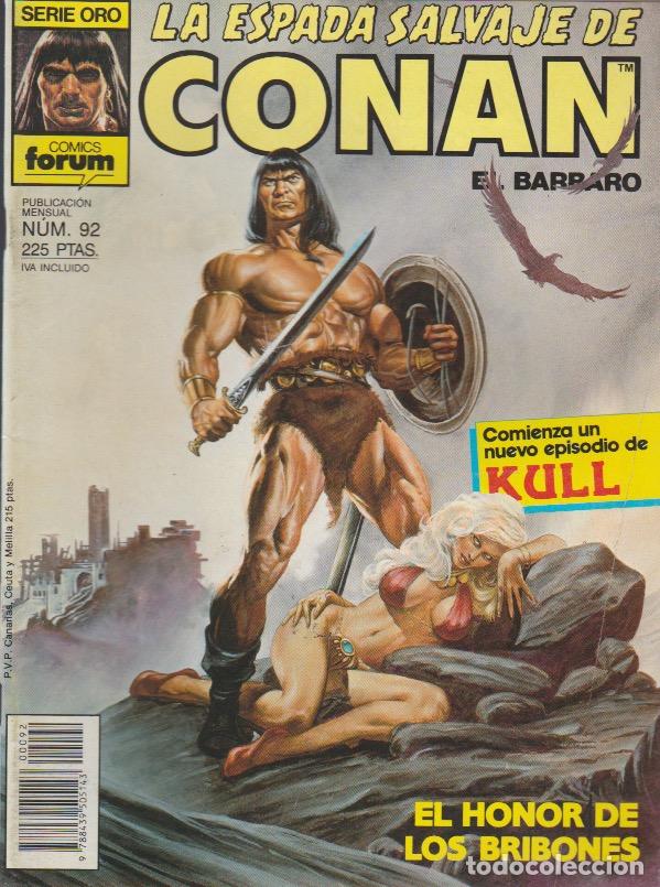Libros: La Espada Salvaje de Conan. Forum 1982. N&ordm; 92 - Foto 1